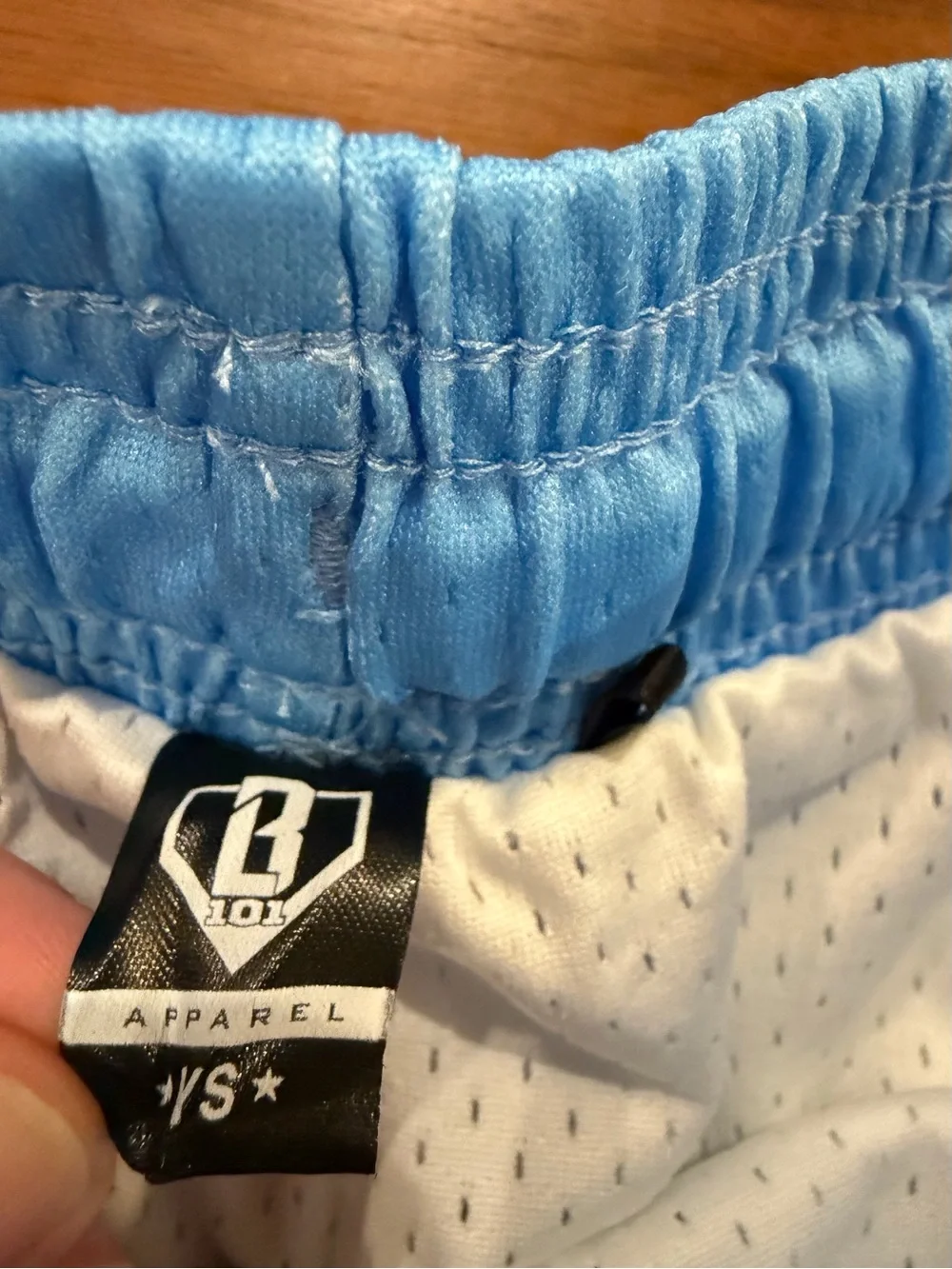Baseball Lifestyle 101 Kids Youth Small Light Crayon Athletic Shorts NWT